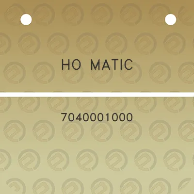 ho-matic-7040001000