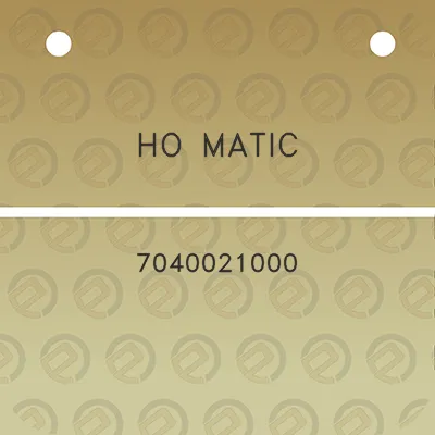 ho-matic-7040021000