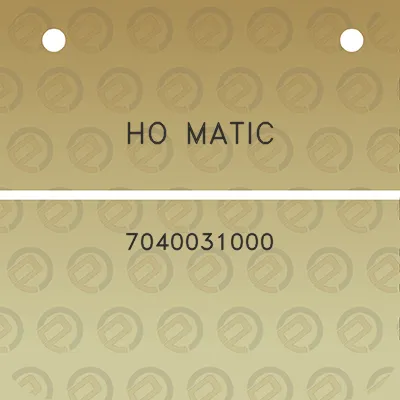 ho-matic-7040031000