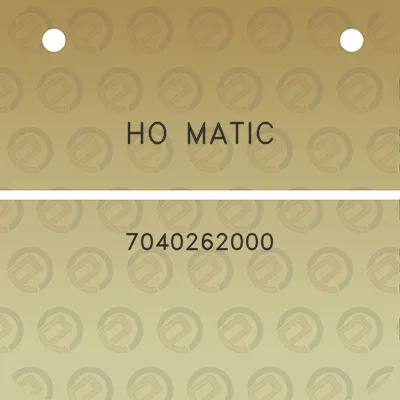 ho-matic-7040262000