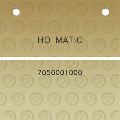 ho-matic-7050001000