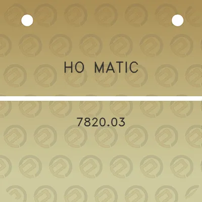 ho-matic-782003