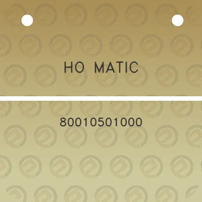 ho-matic-80010501000