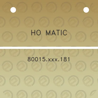 ho-matic-80015xxx181