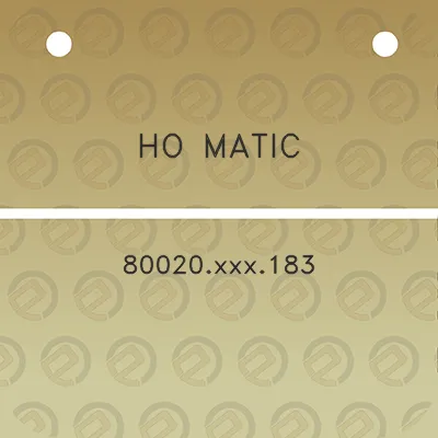 ho-matic-80020xxx183