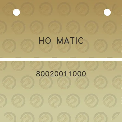 ho-matic-80020011000