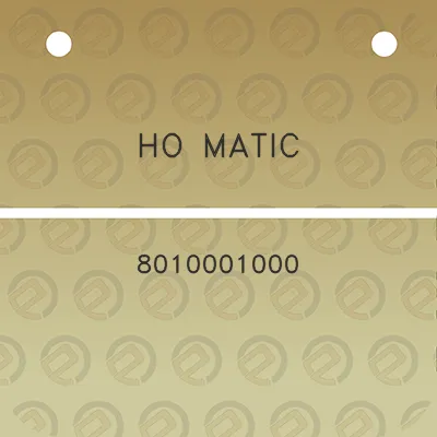 ho-matic-8010001000