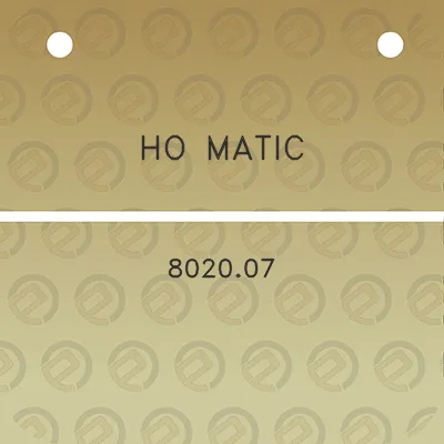 ho-matic-802007