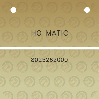 ho-matic-8025262000