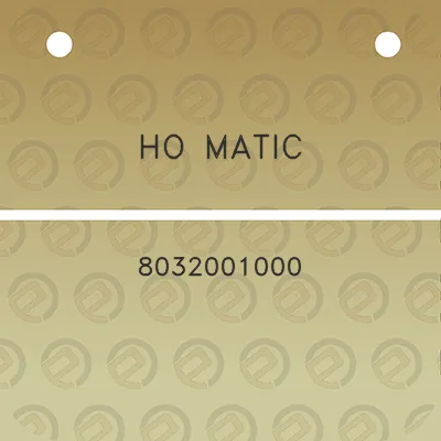 ho-matic-8032001000