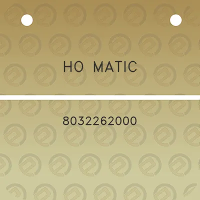 ho-matic-8032262000