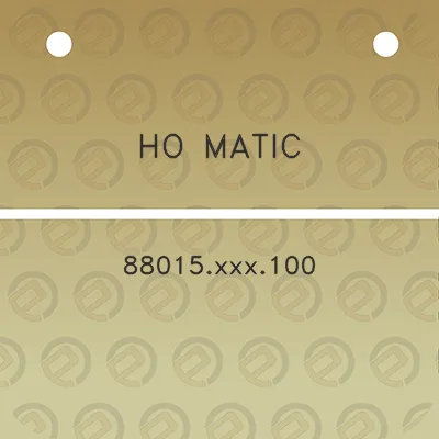 ho-matic-88015xxx100