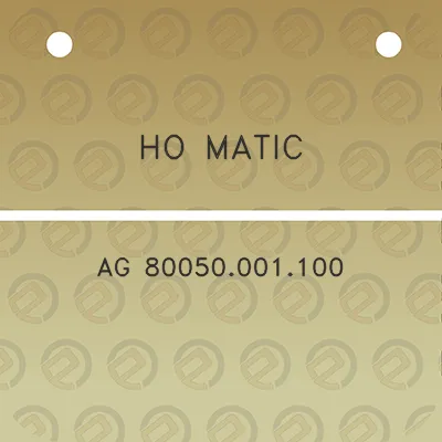 ho-matic-ag-80050001100