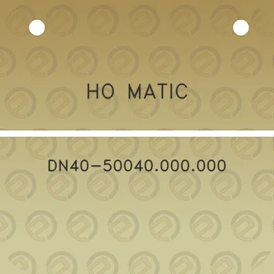 ho-matic-dn40-50040000000