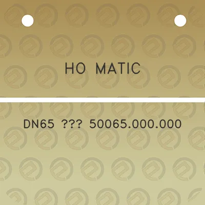 ho-matic-dn65-50065000000