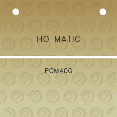 ho-matic-pom40g