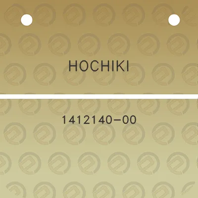 hochiki-1412140-00