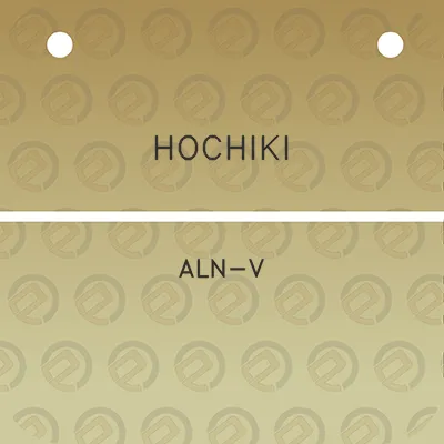 hochiki-aln-v