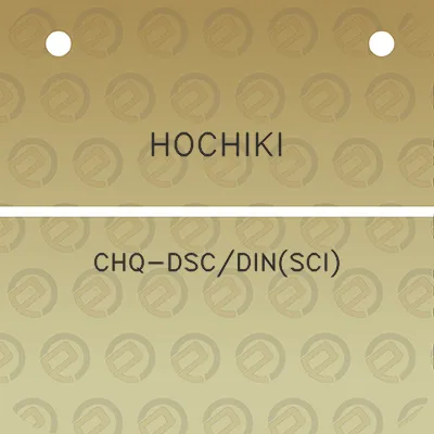 hochiki-chq-dscdinsci