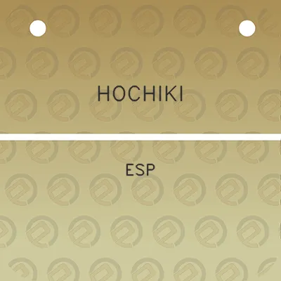 hochiki-esp