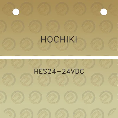 hochiki-hes24-24vdc