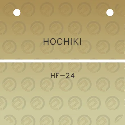 hochiki-hf-24