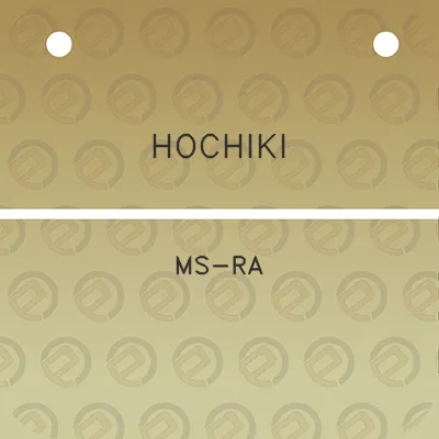 hochiki-ms-ra