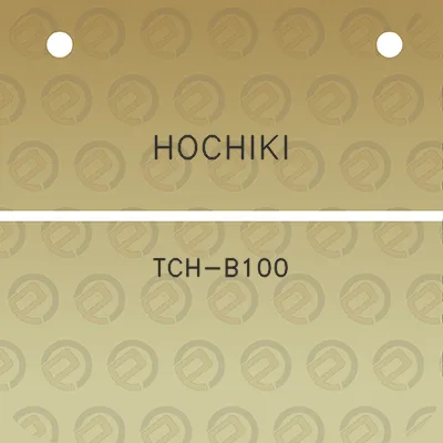 hochiki-tch-b100