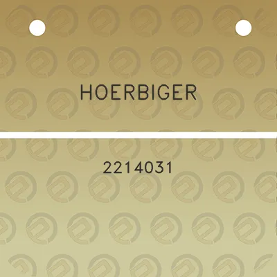 hoerbiger-2214031