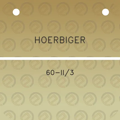 hoerbiger-60-ii3