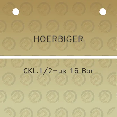 hoerbiger-ckl12-us-16-bar