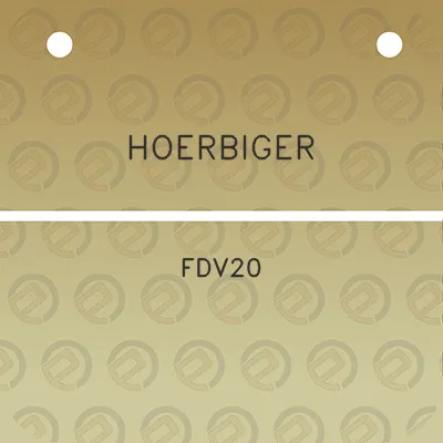 hoerbiger-fdv20