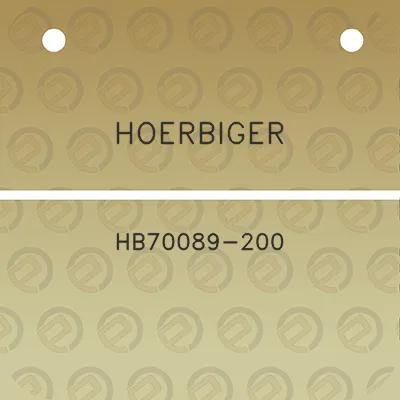 hoerbiger-hb70089-200