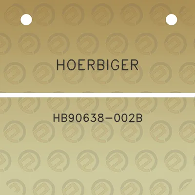 hoerbiger-hb90638-002b