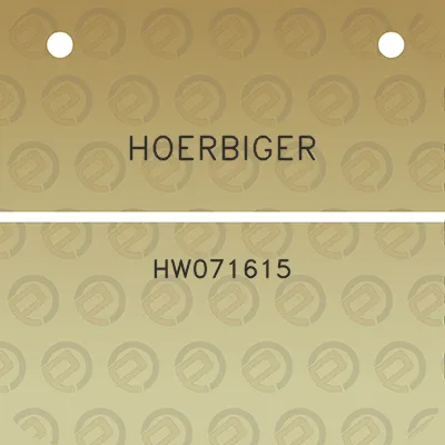 hoerbiger-hw071615