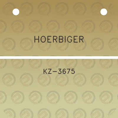 hoerbiger-kz-3675