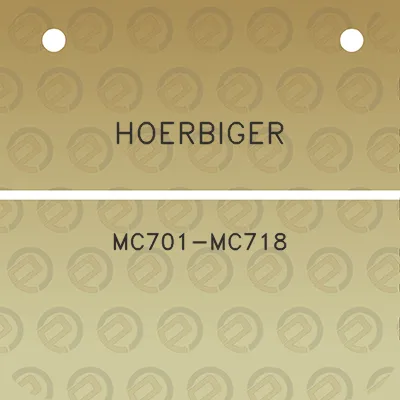 hoerbiger-mc701-mc718