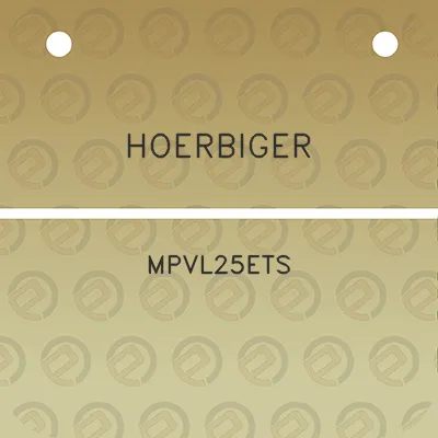 hoerbiger-mpvl25ets