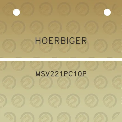 hoerbiger-msv221pc10p