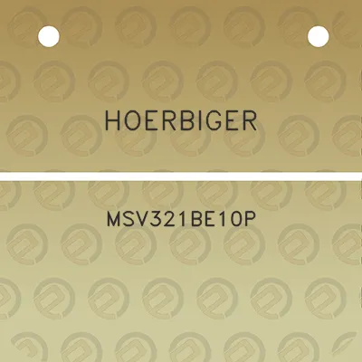 hoerbiger-msv321be10p