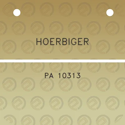 hoerbiger-pa-10313