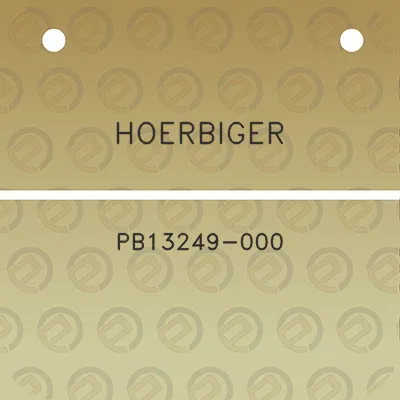 hoerbiger-pb13249-000