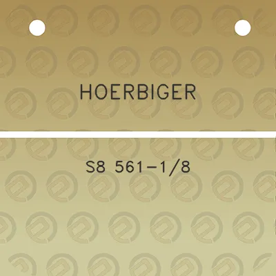 hoerbiger-s8-561-18