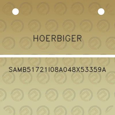 hoerbiger-samb51721i08a048x53359a