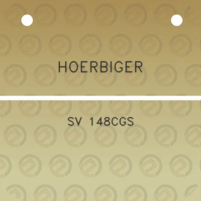 hoerbiger-sv-148cgs