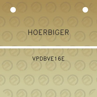 hoerbiger-vpdbve16e