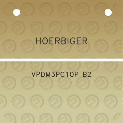 hoerbiger-vpdm3pc10p-b2