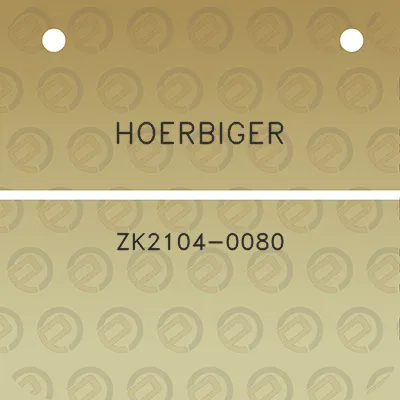 hoerbiger-zk2104-0080