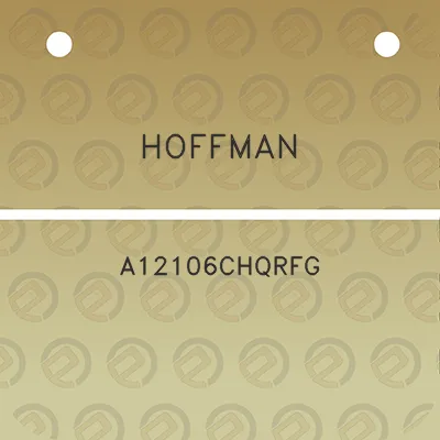 hoffman-a12106chqrfg