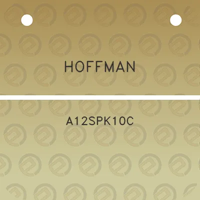 hoffman-a12spk10c